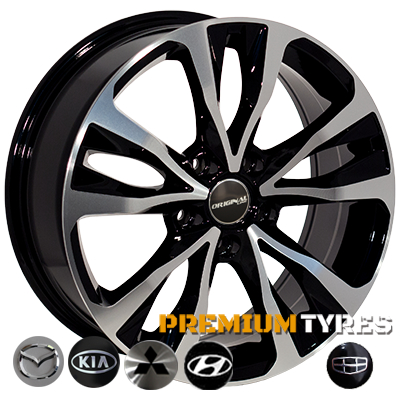 Zorat Wheels BK5212 7x17 5x114.3 ET40 DIA67.1 BP