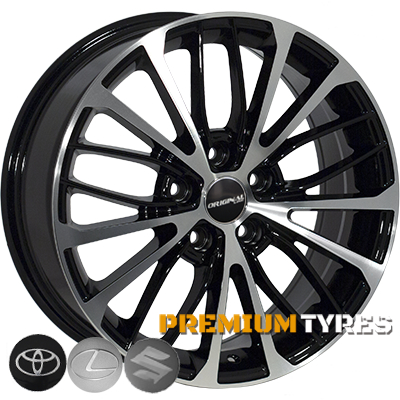 Zorat Wheels BK5343 6.5x16 5x114.3 ET40 DIA60.1 BP