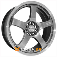 Kyowa Racing KR-208 7.5x18 5x112 ET45 DIA73.1 HPBL