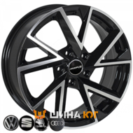 Zorat Wheels BK5804 7x17 5x114.3 ET45 DIA67.1 BP