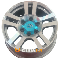 Replica TY268 7.5x17 6x139.7 ET25 DIA106.1 SMF