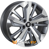 Zorat Wheels BK5837 7x17 5x108 ET23 DIA65.1 GP