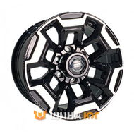 Replica NS1079 8x17 6x139.7 ET10 DIA110 BKF