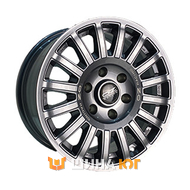 Off Road Wheels OW1908-3 8x17 6x139.7 ET0 DIA78.1 Gloss Gray