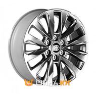 Replica TY756 8x20 6x139.7 ET60 DIA95.1 Chrome-Sil