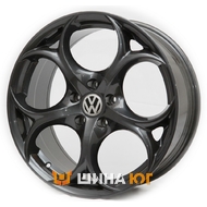 Replica Volkswagen R5084 8x18 5x112 ET35 DIA66.6 Dark GMP