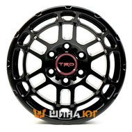 Replica TY883TRD 8x17 6x139.7 ET5 DIA106.1 Black