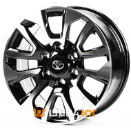 Replica TY887 7.5x17 6x139.7 ET25 DIA106.1 BMF