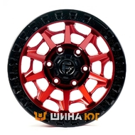 Off Road Wheels OW127 8.5x16 6x139.7 ET0 DIA110 BL_RD