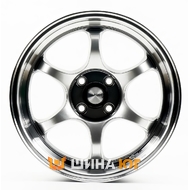 CAST WHEELS CW6088 7x16 4x100 ET35 DIA73.1 HPBL