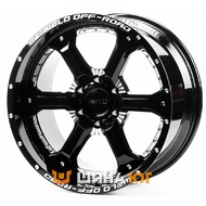 Off Road Wheels OW1 10x20 6x135 ET-12 DIA87.1 GBW/MS