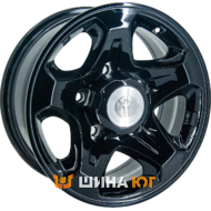 Replica Toyota GT 166168 7x16 5x150 ET0 DIA110.1 Black