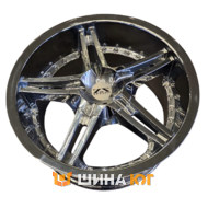 Lexani T-5 7.5x17 5x114.3 ET40 DIA73.1 Chrom
