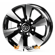 Replica TY3124 7.5x17 6x139.7 ET25 DIA106.1 BMF