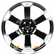 Replica FORGED A001 10.5x22 5x112 ET19 DIA66.45 GBW/MS