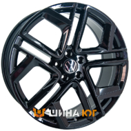 Replica Volkswagen GT 3S1243 8.5x20 5x112 ET38 DIA57.1 Black