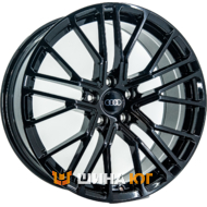 Replica Audi F9808 8.5x19 5x112 ET35 DIA66.45 Black