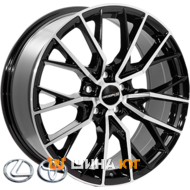 Zorat Wheels BK5137 8x19 5x114.3 ET35 DIA60.1 BP