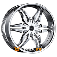 Zyoxx ZX6 8.5x20 5x120 ET35 DIA78.1 Chrom