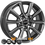 Zorat Wheels BK5344 6.5x16 5x112 ET40 DIA57 GP