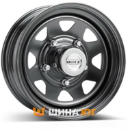 Dotz Pharao 6x15 5x139.7 ET45 DIA110 Black