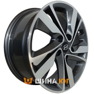 Replica Hyundai HY141 7x17 5x114.3 ET52 DIA67.1 GMF