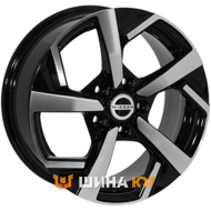 Zorat Wheels BK5372 6.5x16 5x114.3 ET40 DIA66.1 BP