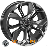 Zorat Wheels BK5296 6.5x16 4x100 ET38 DIA60.1 GP