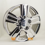 Replica Toyota TY563 8x18 5x150 ET60 DIA110.1 Chrom