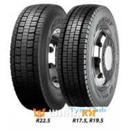 Dunlop SP 444 (ведущая) 235/75 R17.5 132/130M