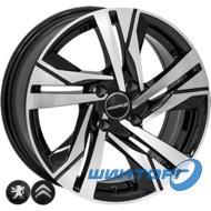 Zorat Wheels BK5543 7x16 4x108 ET25 DIA65.1 BP