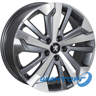 Zorat Wheels BK5837 7x17 5x108 ET23 DIA65.1 GP