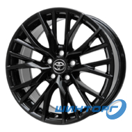 Replica Toyota D1260 8x20 5x114.3 ET30 DIA60.1 Black