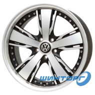 Replica Volkswagen V21 8.5x18 5x112 ET35 DIA73.1 MBMF