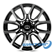 Replica TY3131 7.5x17 6x139.7 ET25 DIA106.1 BMF