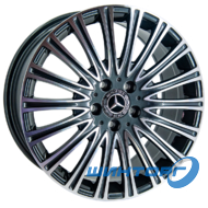 Replica Mercedes XF009 8x18 5x112 ET43 DIA66.45 MG