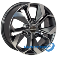 Zorat Wheels BK5168 6.5x16 5x114.3 ET45 DIA66.1 GP