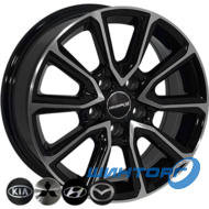 Zorat Wheels BK5344 6.5x16 5x114.3 ET35 DIA67.1 BP