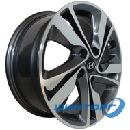 Replica Hyundai HY141 7x17 5x114.3 ET52 DIA67.1 GMF