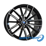 Replica BMW B5032 11x20 5x120 ET37 DIA74.1 BKF