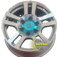 Replica TY268 7.5x17 6x139.7 ET25 DIA106.1 SMF