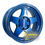 VLF VLF-S02 8.5x17 6x139.7 ET-10 DIA106.3 Blue