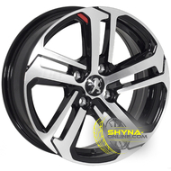 Zorat Wheels ZW-BK5447 6.5x16 4x108 ET20 DIA65.1 BP