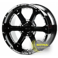 Off Road Wheels OW1 10x20 6x135 ET-12 DIA87.1 GBW/MS