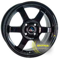 VLF VLF66 6.5x15 4x100 ET40 DIA73.1 Black