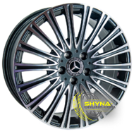 Replica Mercedes XF009 8x18 5x112 ET43 DIA66.45 MG