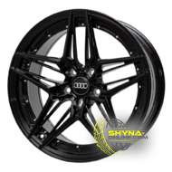 Replica Audi XF07 8x18 5x112 ET35 DIA66.6 Black