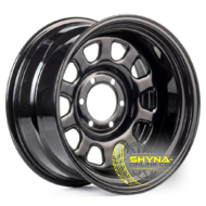 Kapitan Daytona 8x17 6x139.7 ET-30 DIA110 Black
