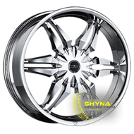 Zyoxx ZX6 8.5x20 5x120 ET35 DIA78.1 Chrom