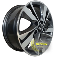 Replica Hyundai HY141 7x17 5x114.3 ET52 DIA67.1 GMF